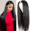 Silky Straight Wigs U Part Human Hair Wig Glueless Wigs Easy Natural & Flat U-Part Wig Beginner Friendly Minimal Leave-out Wig